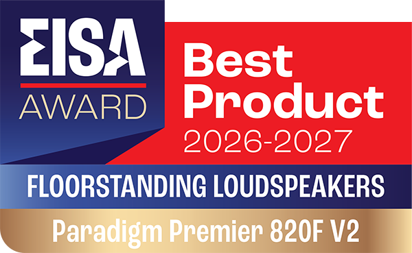 EISA Awards 2026-2027 Paradigm Premier 820F V2-600x369